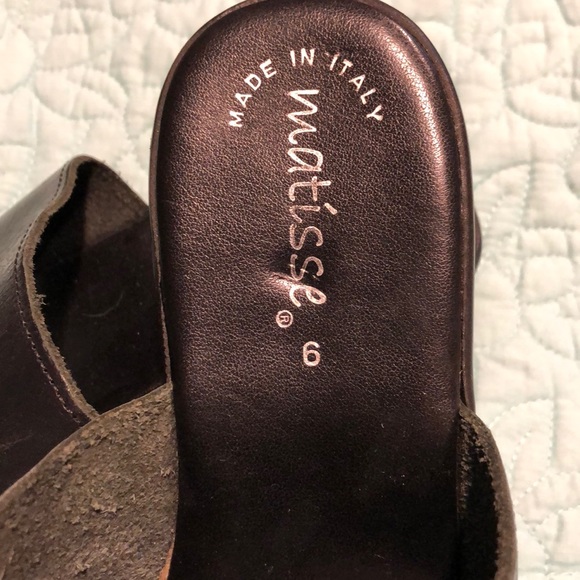 MATISSE LEATHER ITALIAN Made Sandal by - Picture 6 of 12